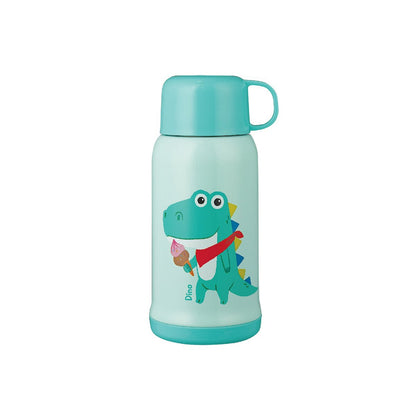 Animal Friends Kids 3 Lid 550ml Mint Insulated Water Bottle-0